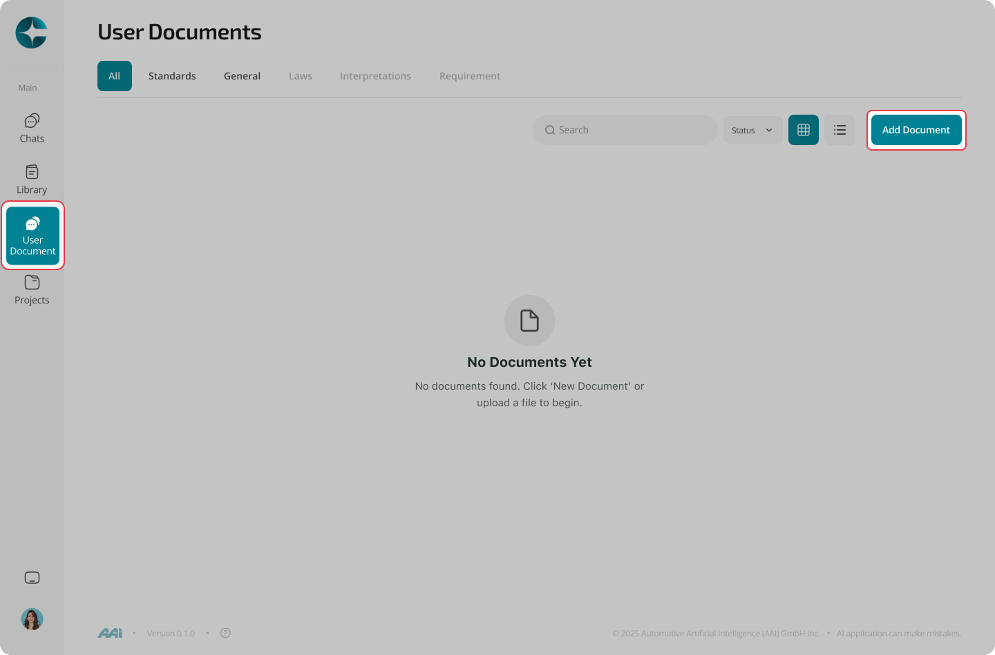 Upload entry point